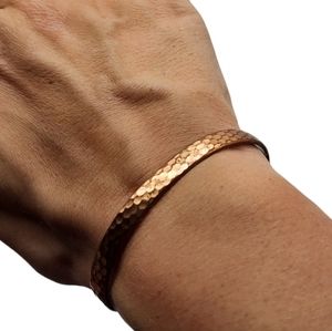 Sergio Lub Copper Bracelet Cuff Handmade in USA